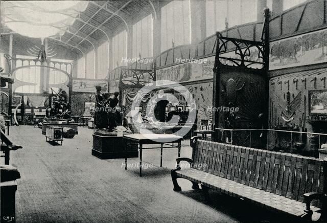 'Salle D'Ethnographie at the Brussels Exhibition', 1897. Artist: Unknown.
