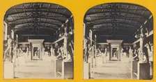Salle des Modeles antiques, Musee de Berlin., about 1865. Creator: Unknown