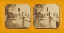Salle des petits bronze, musee de Naples (Italie), about 1865. Creator: Unknown