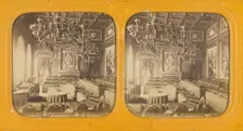 Salle du Conseil Municipales, Hotel de Ville, about 1860. Creator: Unknown