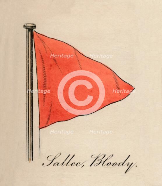 'Sallee, Bloody', 1838. Artist: Unknown.