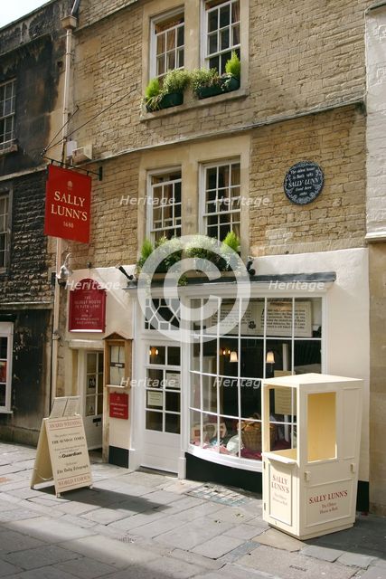 Sally Lunn's House, Bath, Somerset. Creator: Peter Thompson.