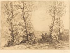 Salmon Fisher (Le pecheur du saumon). Creator: Alphonse Legros