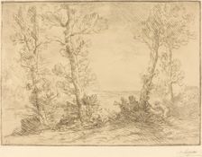 Salmon Fisher (Le pecheur du saumon). Creator: Alphonse Legros