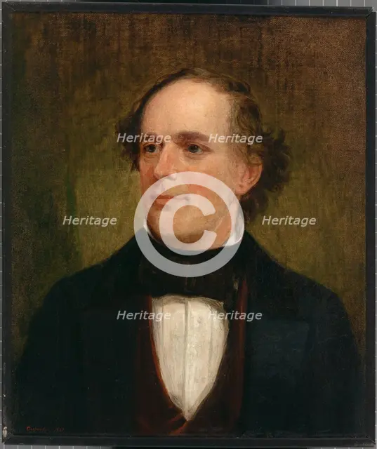 Salmon P. Chase, 1861. Creator: Francis Bicknell Carpenter.