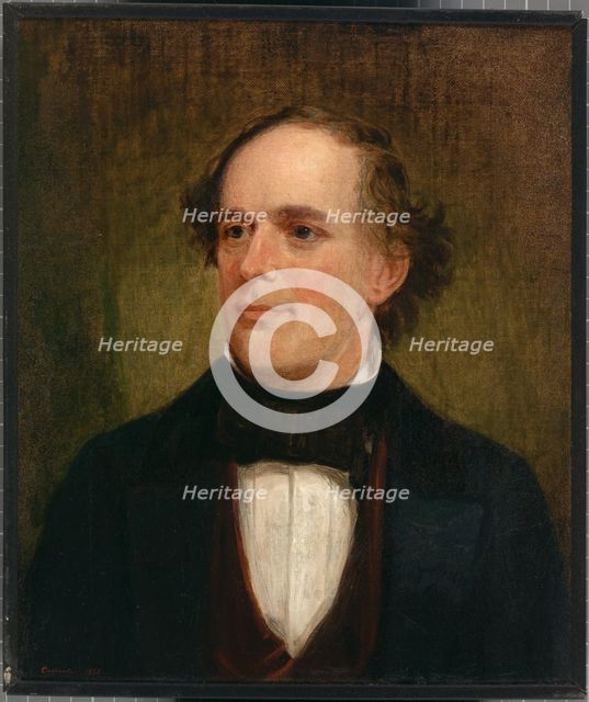 Salmon P. Chase, 1861. Creator: Francis Bicknell Carpenter.