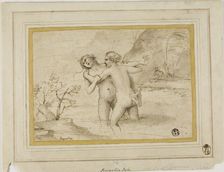 Salmacis and Hermaphroditus, n.d. Creator: Pasquale de Rossi