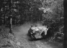 Salmson taking part in a motoring trial, c1930s. Artist: Bill Brunell