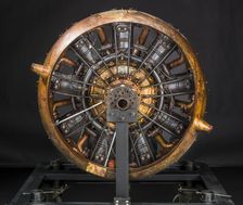 Salmson Z-9, Radial 9 Engine, Circa 1917-1918. Creator: Salmson