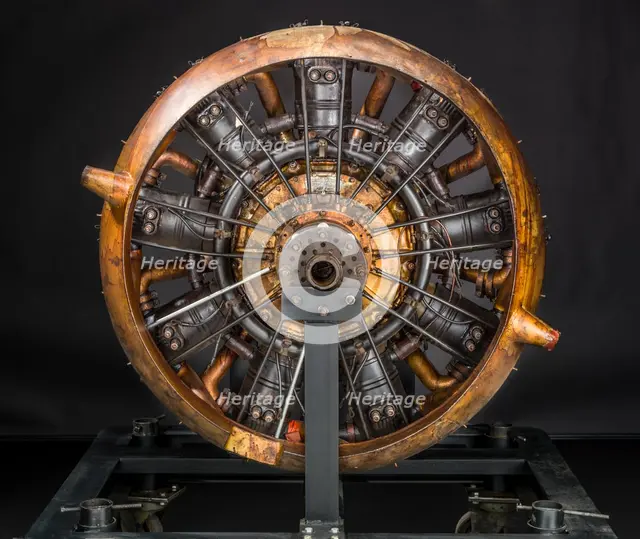 Salmson Z-9, Radial 9 Engine, Circa 1917-1918. Creator: Salmson.