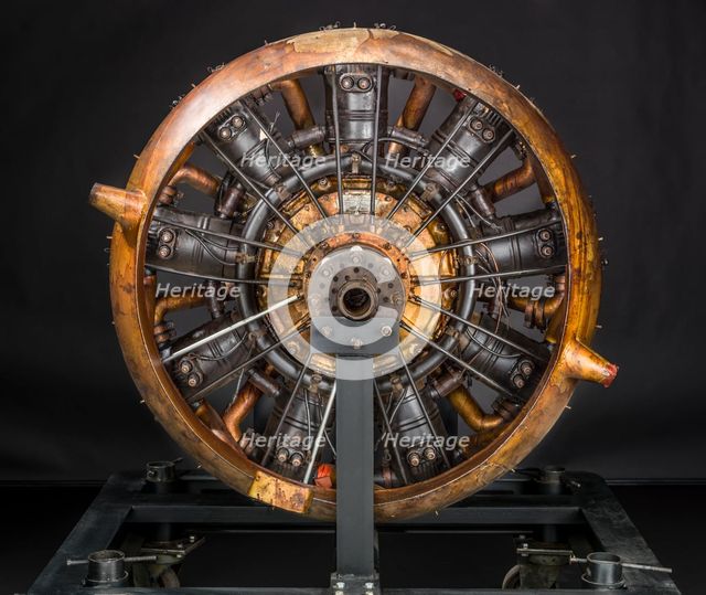 Salmson Z-9, Radial 9 Engine, Circa 1917-1918. Creator: Salmson.