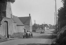 Salmson competing at the Boulogne Motor Week, Baincthun, France, 1928. Artist: Bill Brunell
