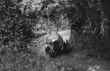 Salmson of LJ Higgs, B&HMC Brighton-Beer Trial, Pepperden Hill, Devon, 1930. Artist: Bill Brunell
