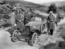 Salmson open sports 2-seater of Armand Bovier at the Scottish Light Car Trial, 1922. Artist: Bill Brunell