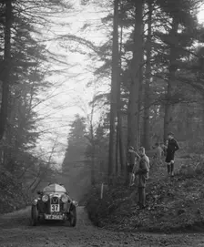 Salmson Sports 2-seater competing in the JCC Half-Day Trial, 1930. Artist: Bill Brunell