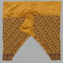 "Salwar": Woman's Trousers, 1800s - early 1900s. Creator: Unknown
