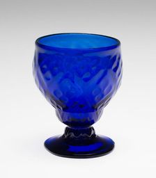Salt, 1784/95. Creator: New Bremen Glass Manufactory