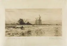 Salt Vats of Padanaram, 1878. Creator: Robert Swain Gifford