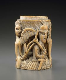 Salt cellar, 16th century. Creator: Unknown