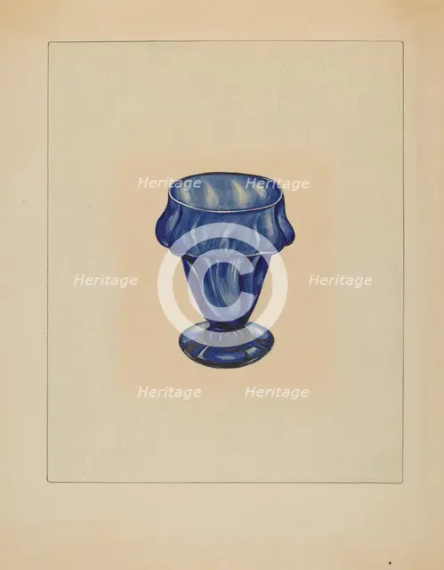 Salt Cellar, 1935/1942. Creator: John Tarantino.