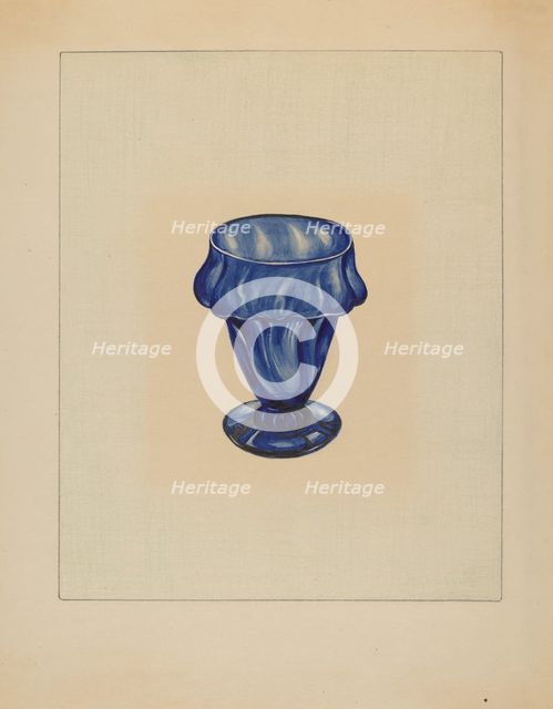 Salt Cellar, 1935/1942. Creator: John Tarantino.
