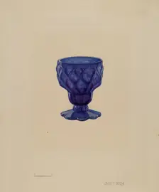 Salt Cellar, 1935/1942. Creator: Janet Riza