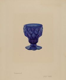 Salt Cellar, 1935/1942. Creator: Janet Riza