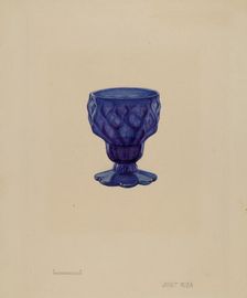 Salt Cellar, 1935/1942. Creator: Janet Riza