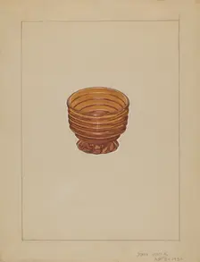 Salt Cellar, 1936. Creator: John Dana