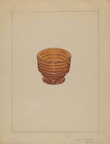 Salt Cellar, 1936. Creator: John Dana
