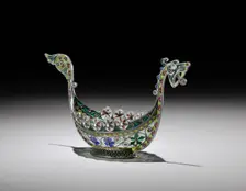 Salt Cellar, c.1890-1900. Creator: Marius Hammer (Norwegian, 1847-1927)