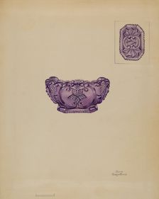 Salt Cellar, c. 1936. Creator: John Tarantino