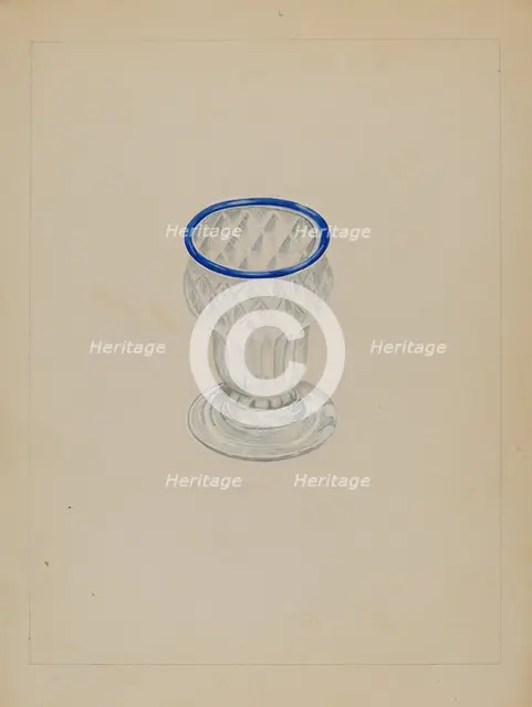 Salt Cellar, c. 1936. Creator: John Tarantino.