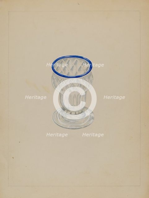 Salt Cellar, c. 1936. Creator: John Tarantino.