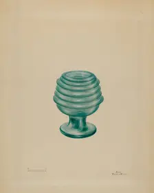 Salt Cellar, c. 1936. Creator: John Tarantino