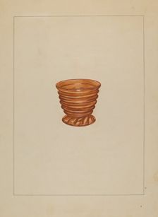Salt Cellar, c. 1936. Creator: John Dana