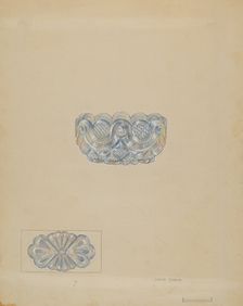 Salt Cellar, c. 1936. Creator: John Dana