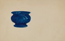 Salt Cellar, c. 1936. Creator: Unknown