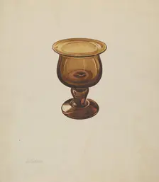 Salt Cellar, c. 1937. Creator: Giacinto Capelli