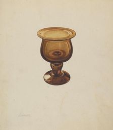 Salt Cellar, c. 1937. Creator: Giacinto Capelli