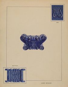 Salt Cellar, c. 1937. Creator: Lorenz Rothkrantz