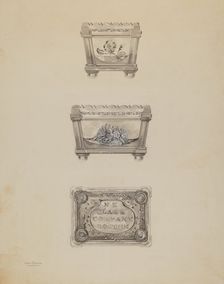 Salt Cellar, c. 1938. Creator: Charles Caseau