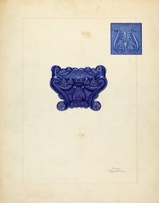 Salt Cellar, c. 1940. Creator: John Tarantino