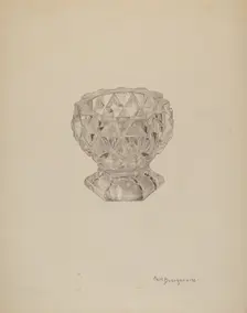 Salt Cellar, c. 1941. Creator: Carl Buergerniss