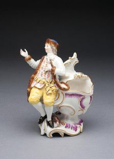 Salt Cellar, Frankenthal, 1762-1770. Creator: Johann Fredrich Lück