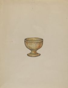 Salt Cup, 1935/1942. Creator: Henry Meyers