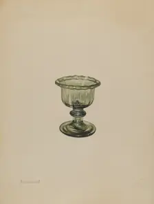 Salt Cup, c. 1936. Creator: John Tarantino