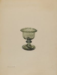 Salt Cup, c. 1936. Creator: John Tarantino