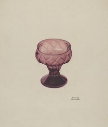 Salt Cup, c. 1939. Creator: Beverly Chichester