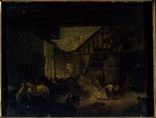 Salt depot, rue Saint-Germain-l'Auxerrois (?), c1777. Creator: Pierre-Antoine Demachy